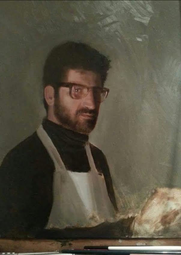 Work from Cristian's studio, teaching and colour practice